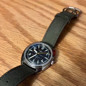 Timex x Bespoke Post military field watch, limited edition, VERY GOOD condition